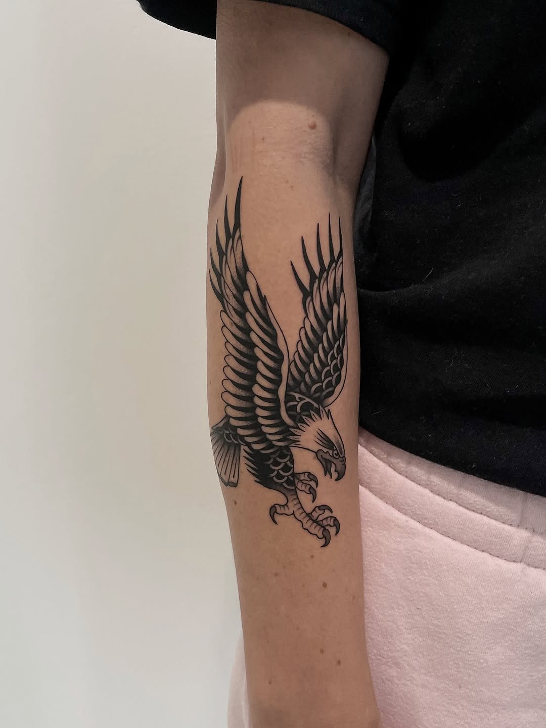 Tattoo by @bradtattoos_ — american_traditional, black_and_grey