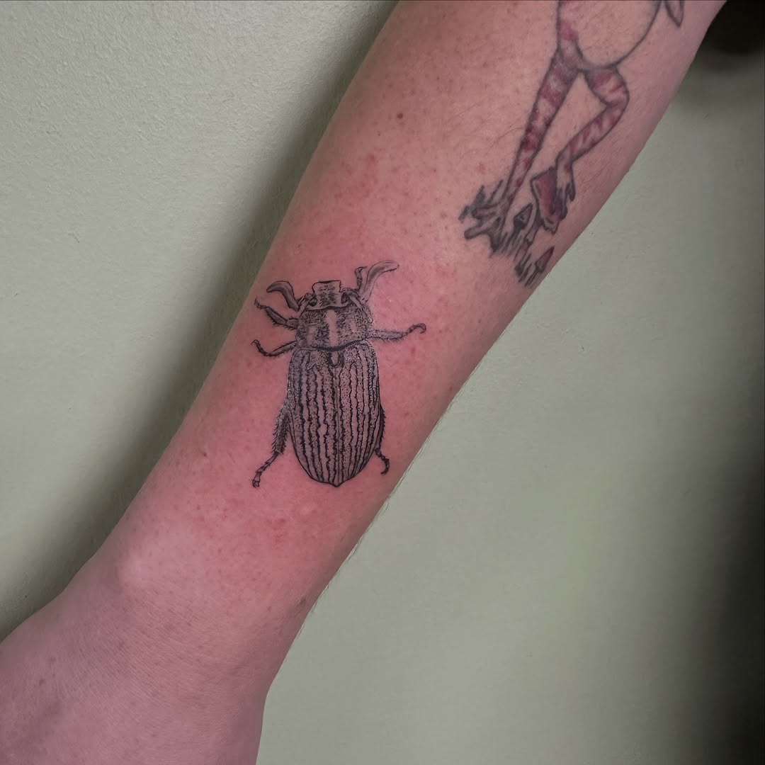 Tattoo by @tattoosbyric — black_and_grey