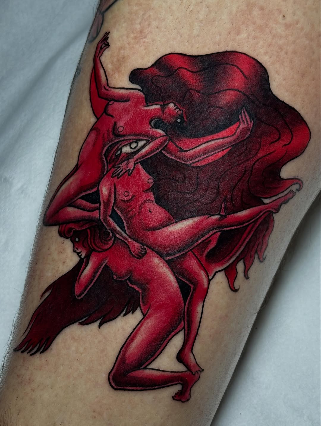 Tattoo by @lajirafa_tattoo — dark_realism