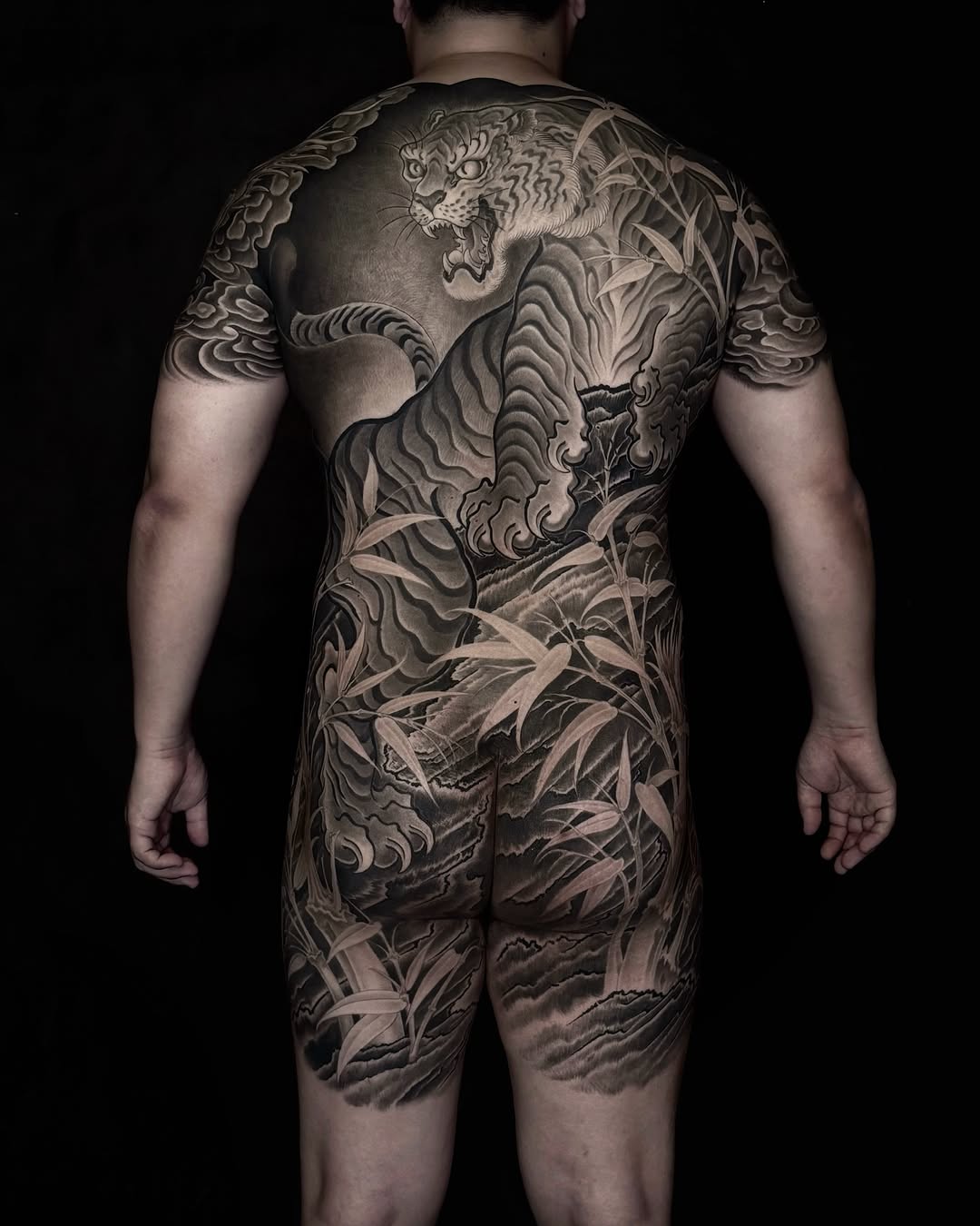 Tattoo by @scienz_9 — japanese_irezumi, black_and_grey