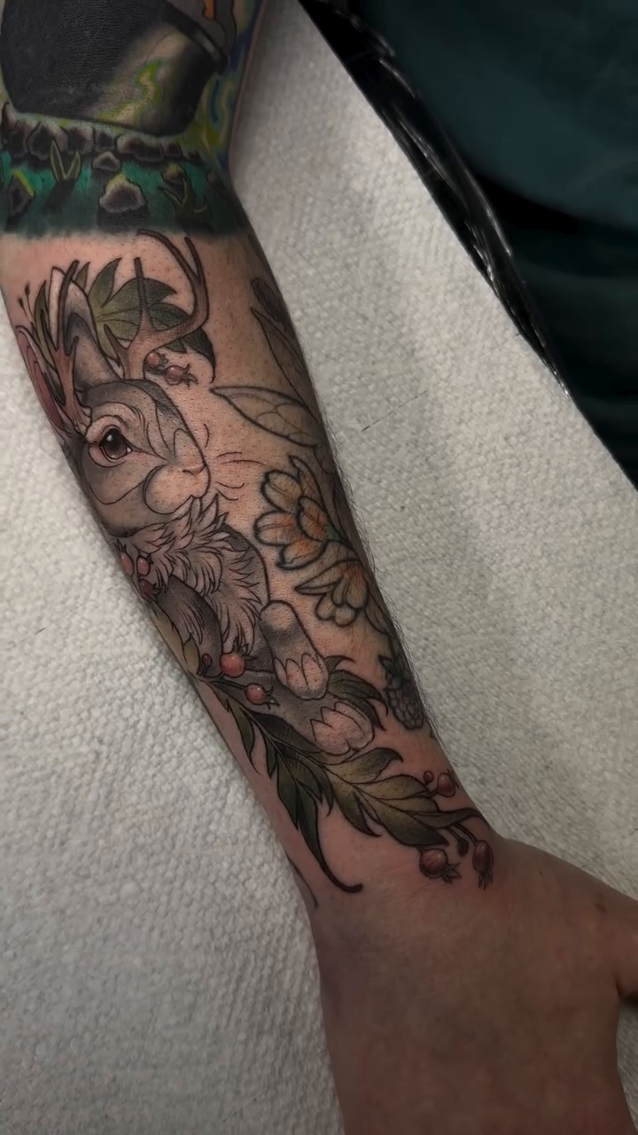 Tattoo by @thistlefoot.tattoo β neo_traditional, realism