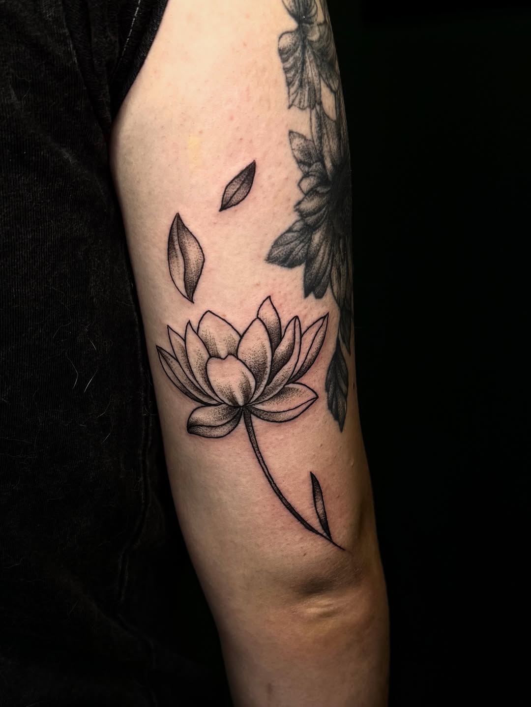 Tattoo by @artbyjennyc — dotwork