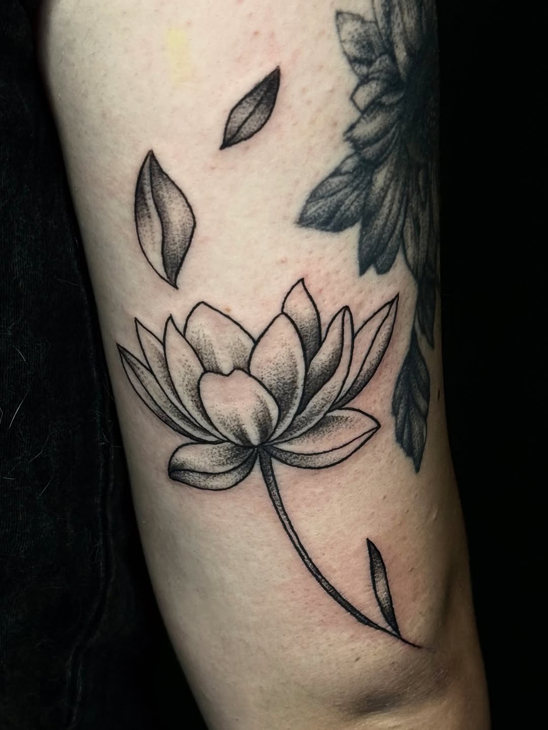 Tattoo by @artbyjennyc — black_and_grey