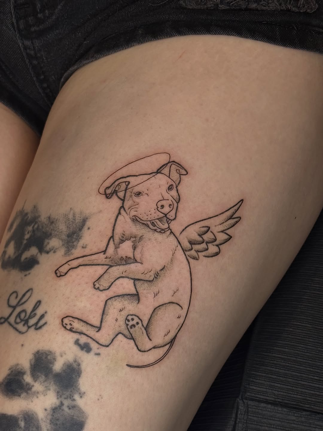 Tattoo by @artbyjennyc — black_and_grey