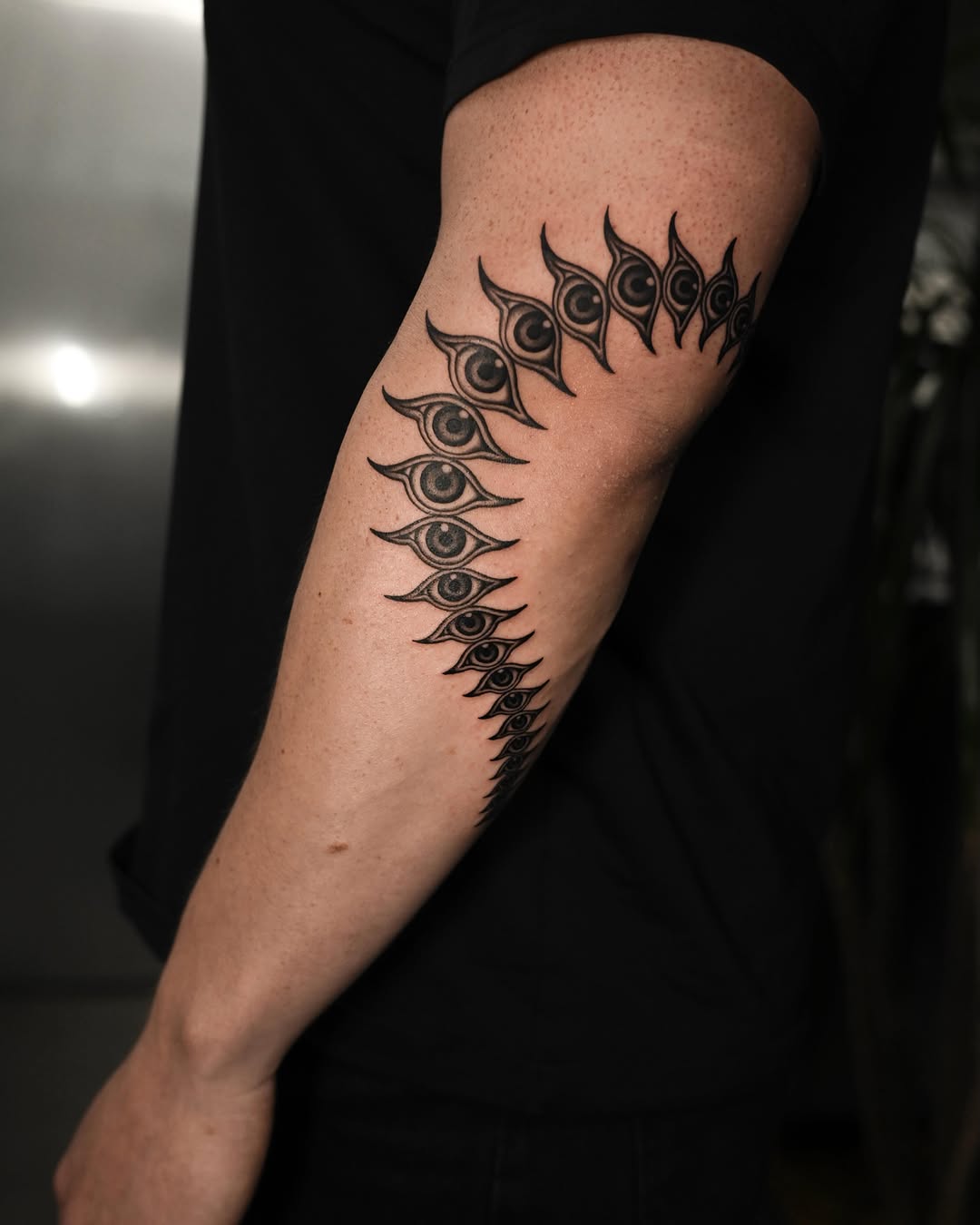 Tattoo by @monkeybob_ttt — black_and_grey, chicano