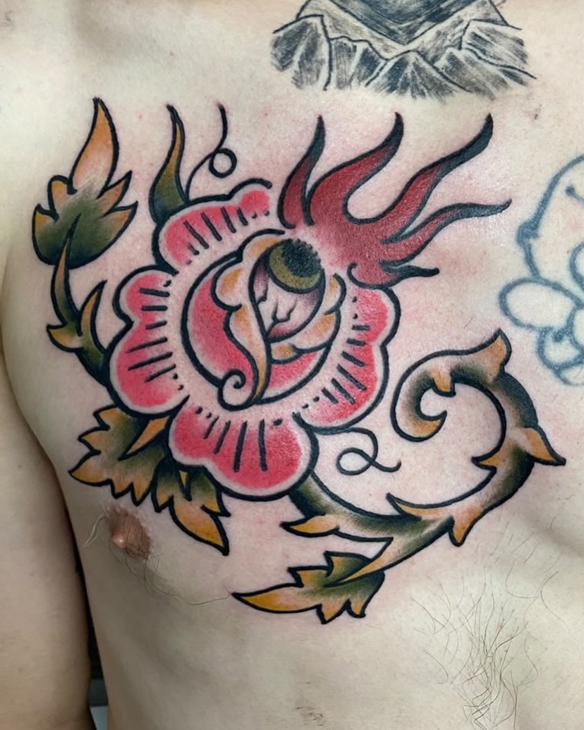Tattoo by @brucevtattoo — american_traditional