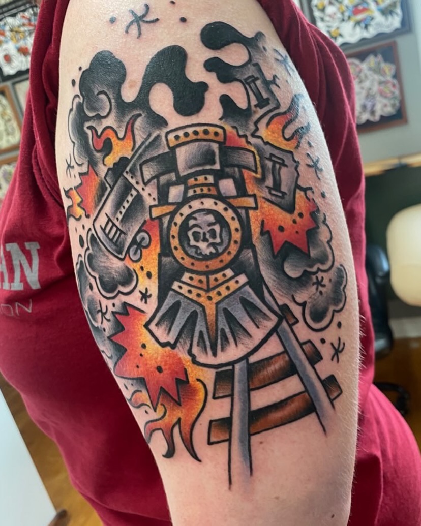 Tattoo by @brucevtattoo — american_traditional