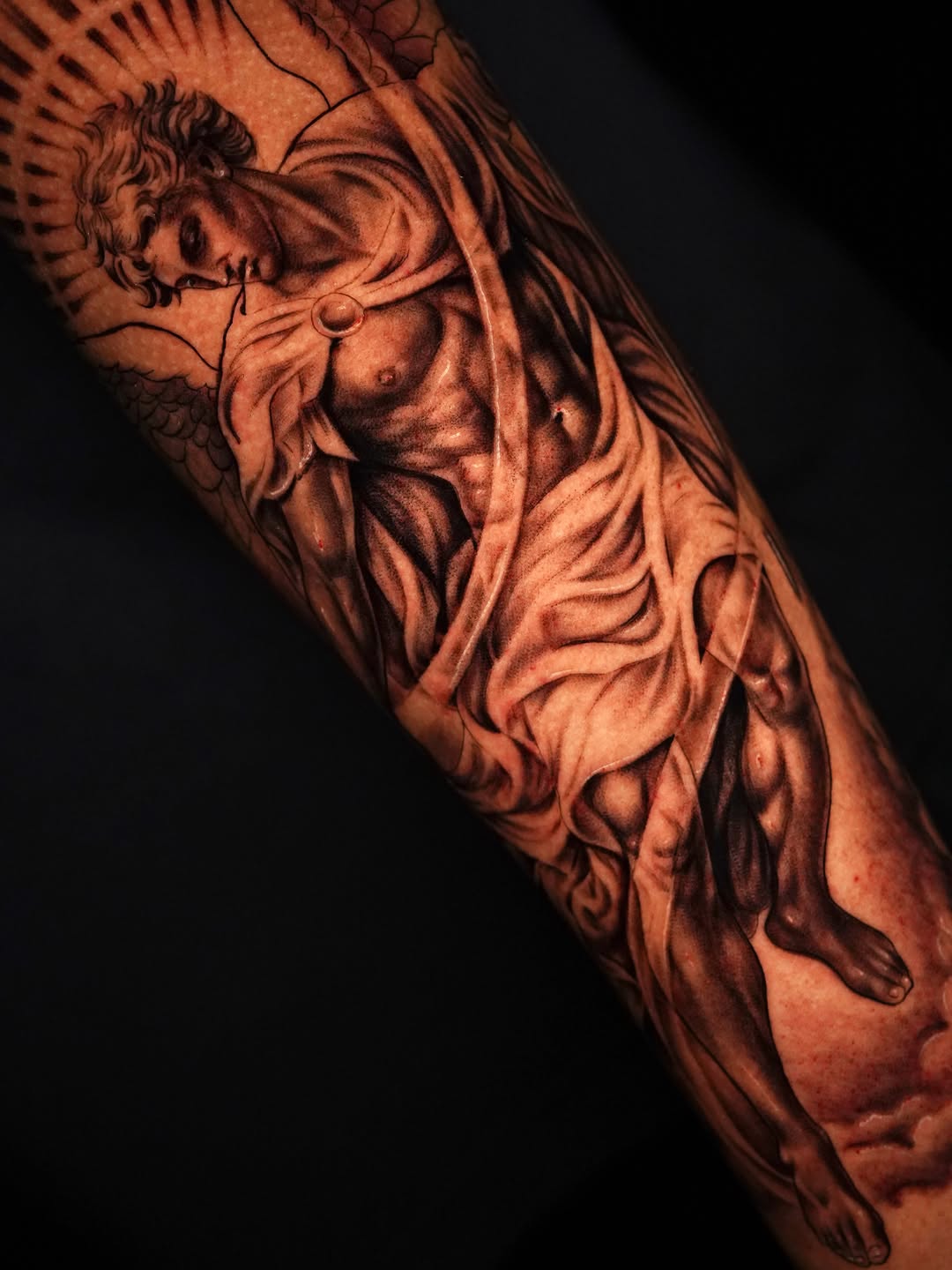 Tattoo by @inkmatic_ — realism, black_and_grey