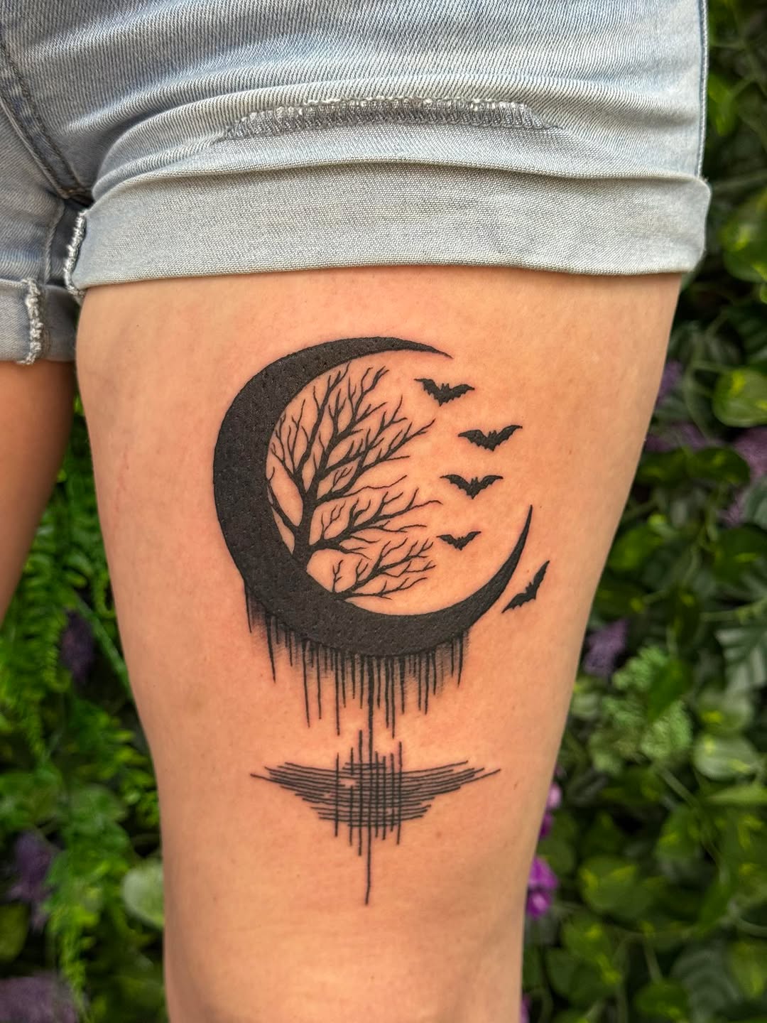 Tattoo by @brina_babe_tattoo — blackwork