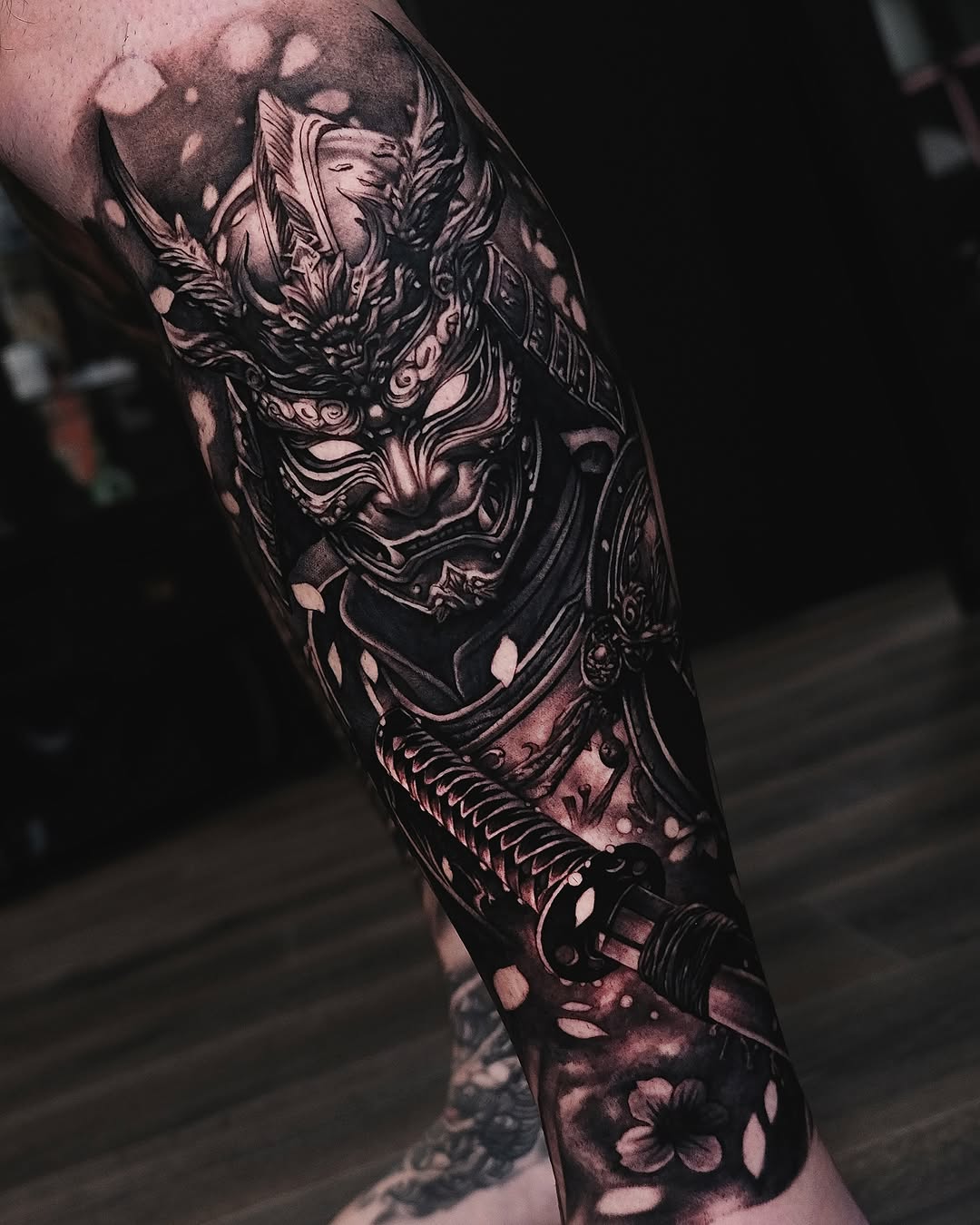 Tattoo by @by.daho โ black_and_grey, realism