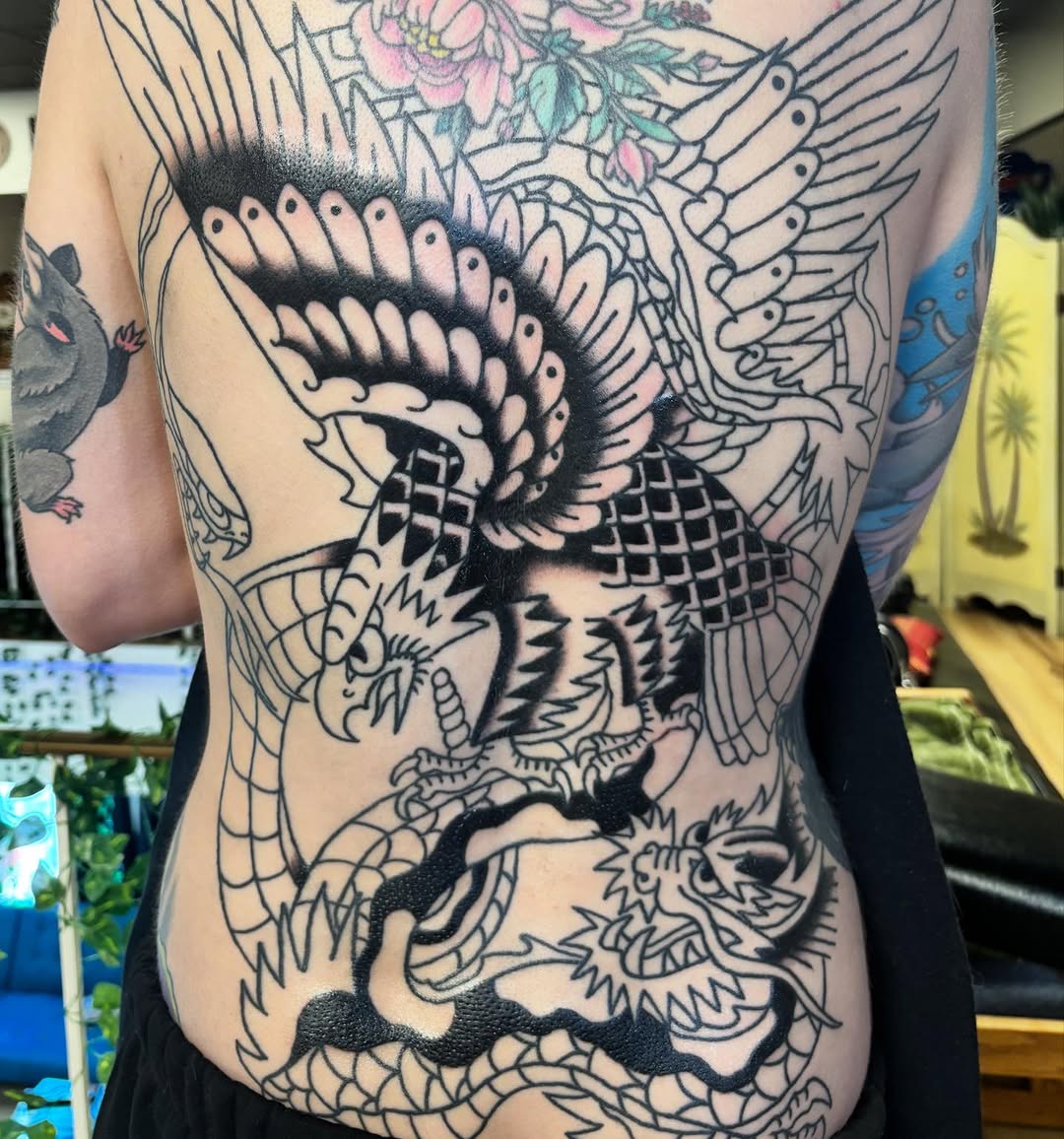Tattoo by @tylerwhalen_tattoo — japanese_irezumi, blackwork