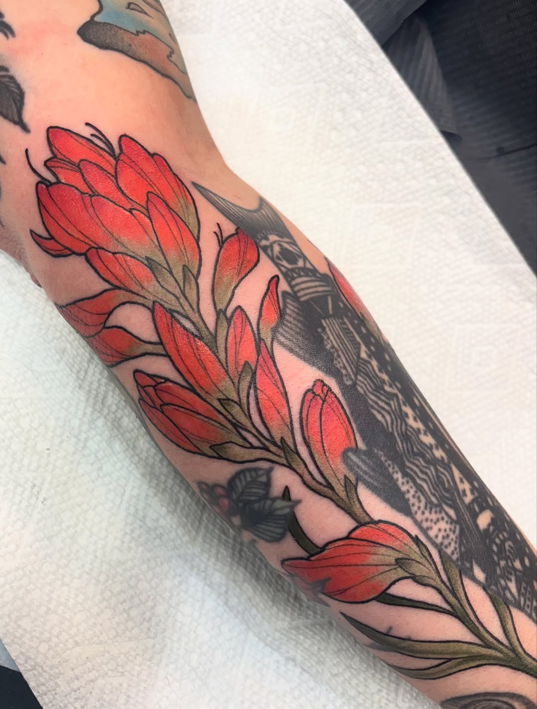 Tattoo by @chalmskinart — fine_line, realism