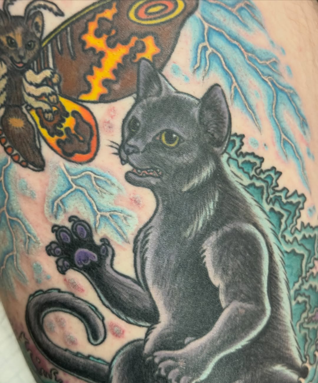 Tattoo by @lizglitztattoo — illustrative, realism