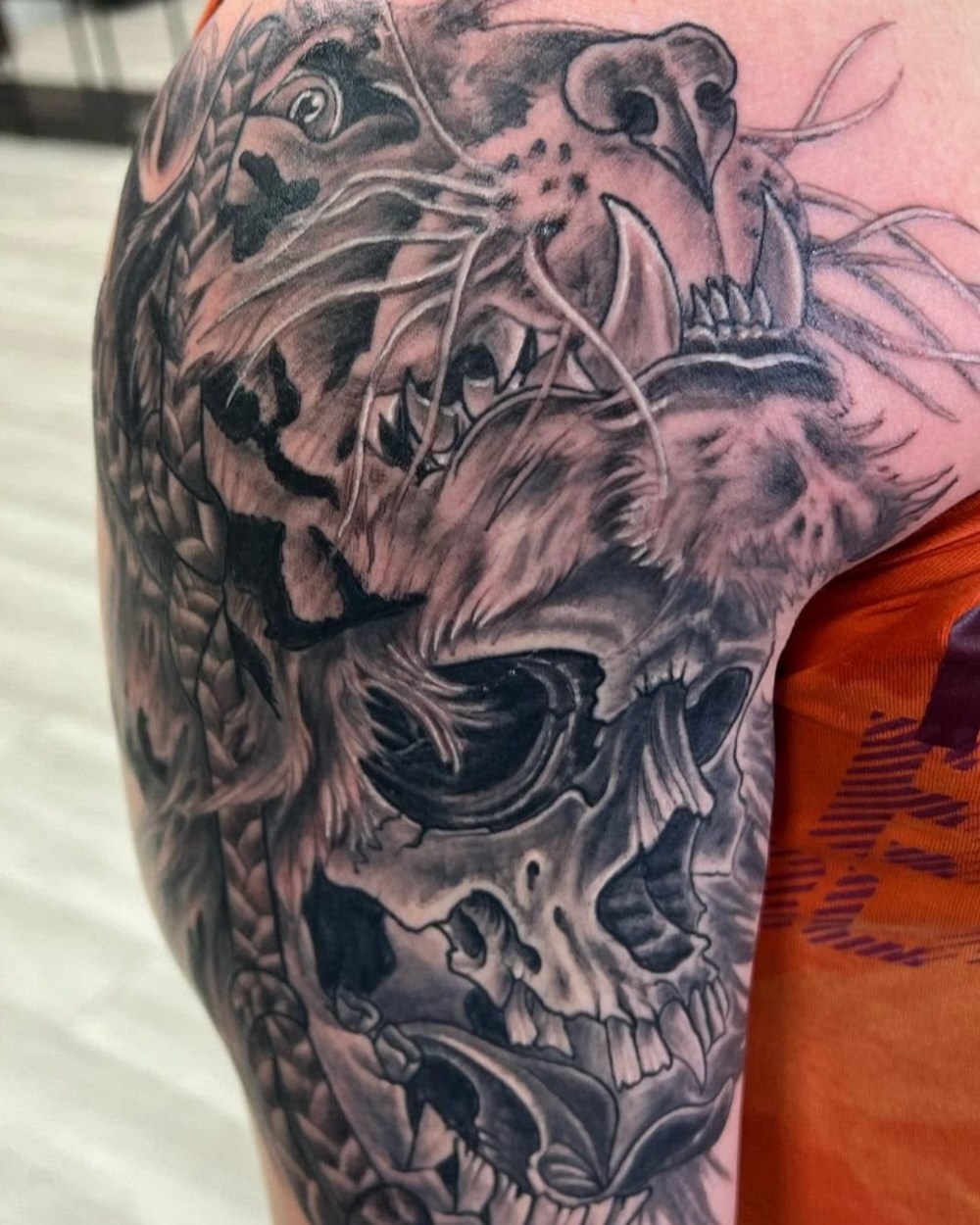 Tattoo by @ryanfukinanderson β black_and_grey, realism