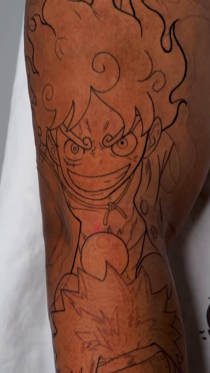 Tattoo by @caracaltattoo — anime
