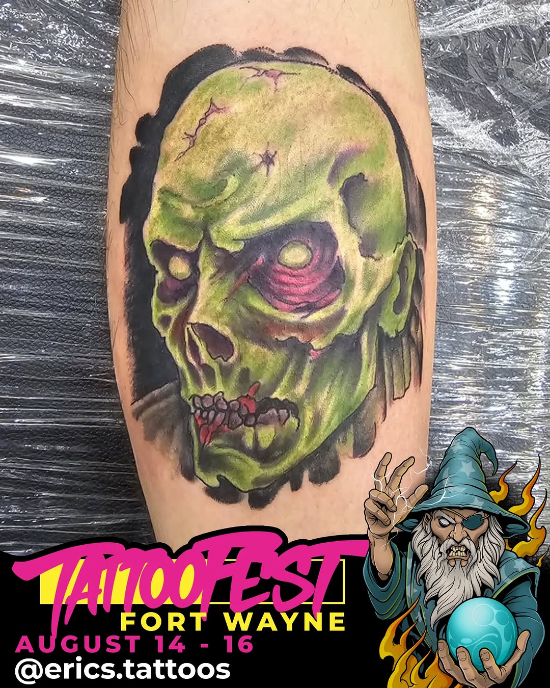Tattoo by @erics.tattoos — dark_realism, black_and_grey