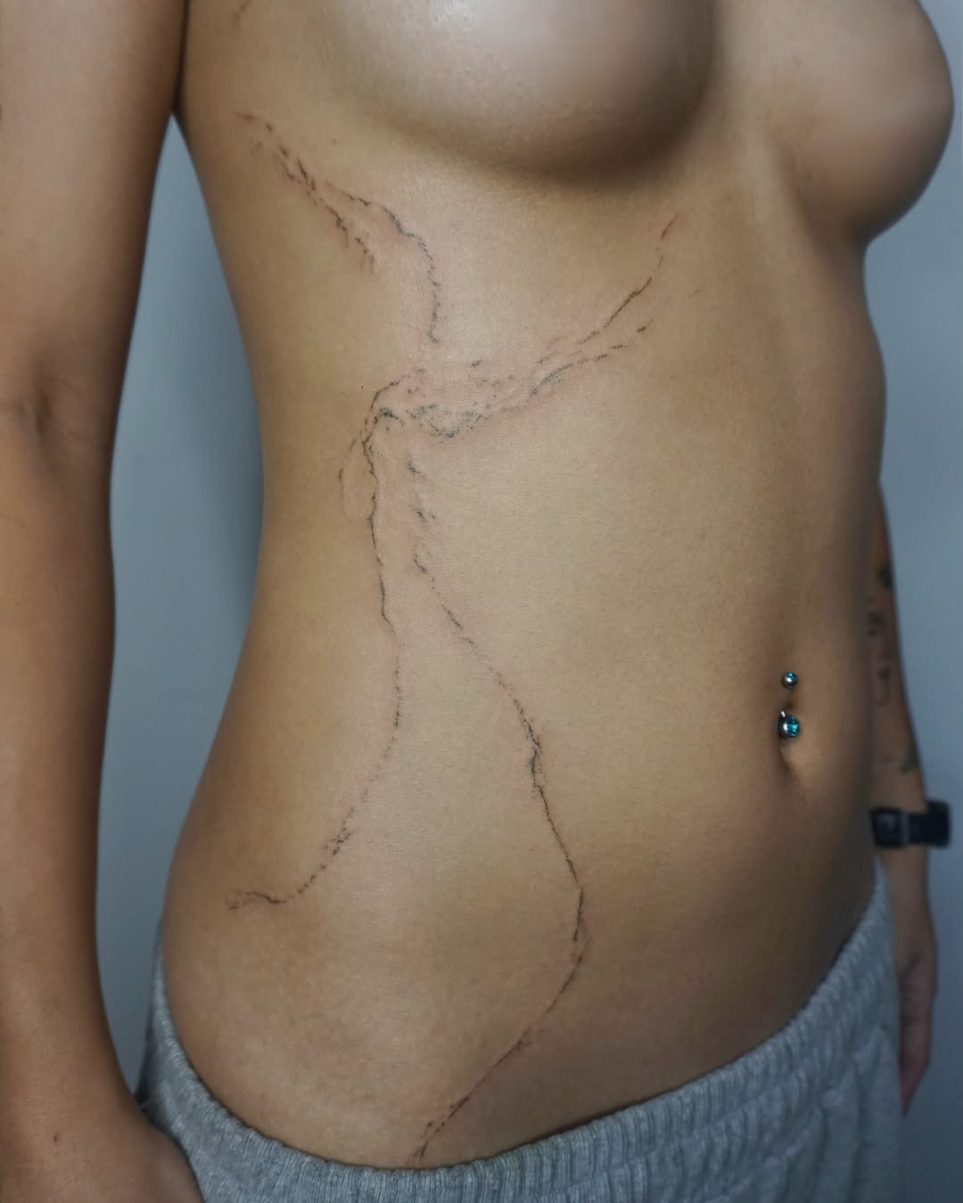 Tattoo by @texturemapping_ — fine_line, black_and_grey