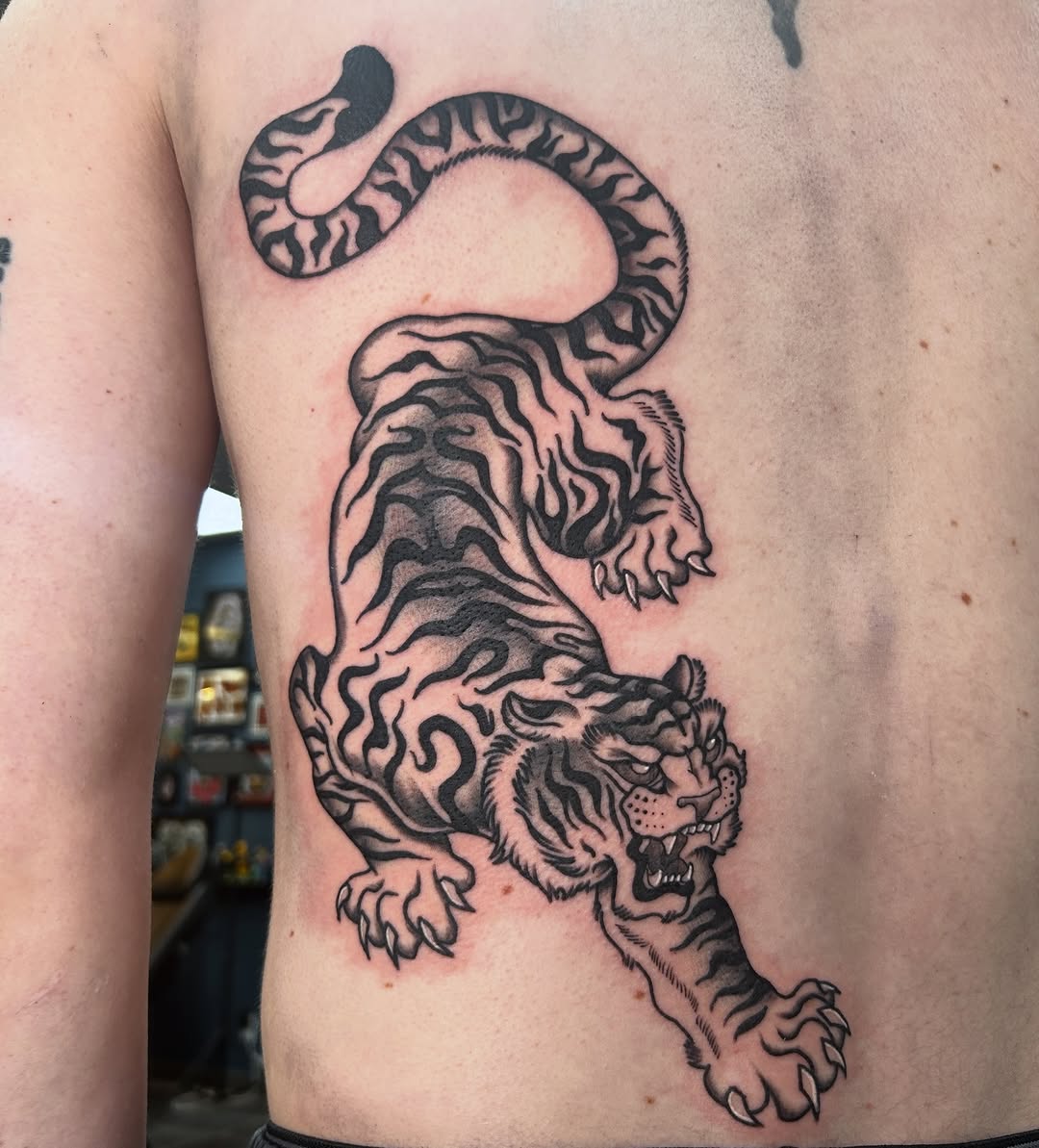 Tattoo by @dylanjamestattooer — american_traditional, black_and_grey