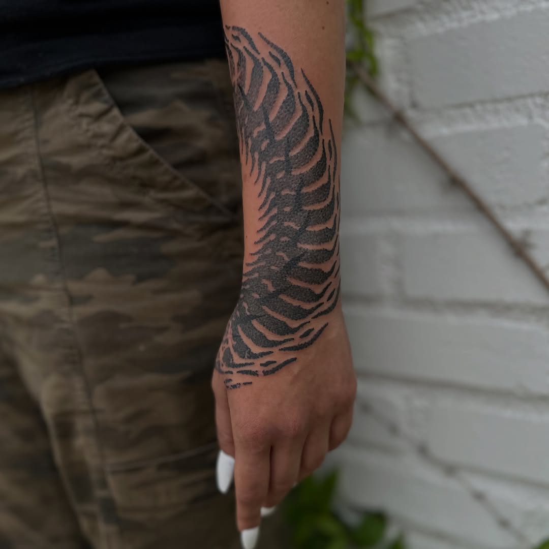 Tattoo by @jon.miller.tattoo — blackwork