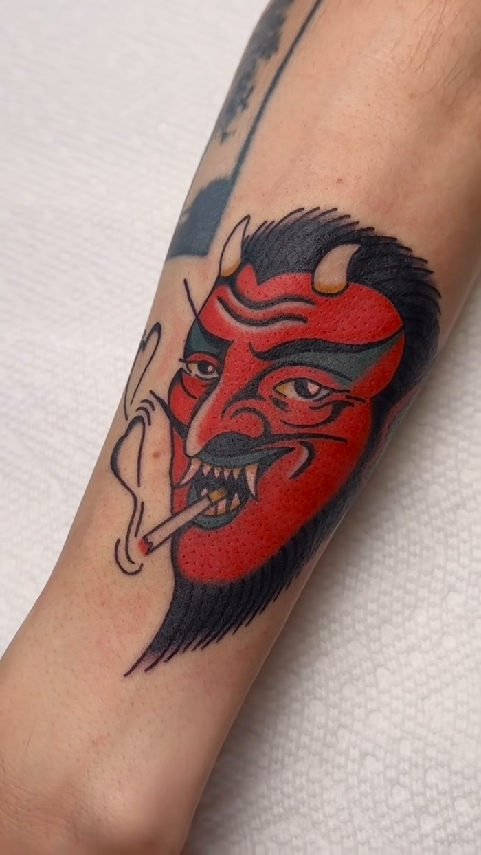 Tattoo by @carlyjamestattoos — american_traditional