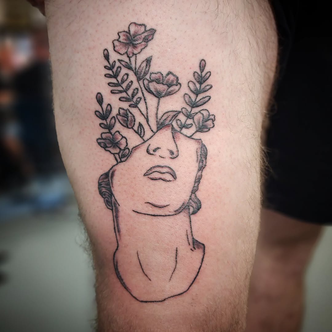 Tattoo by @anntoniettasart — sketch