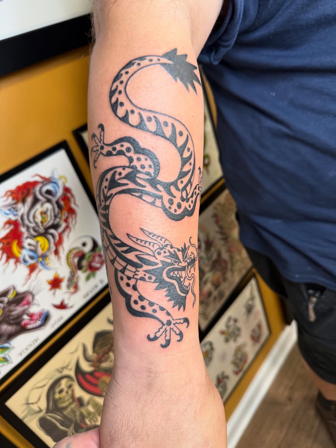 Tattoo by @artbyb_sitc — japanese_irezumi, blackwork
