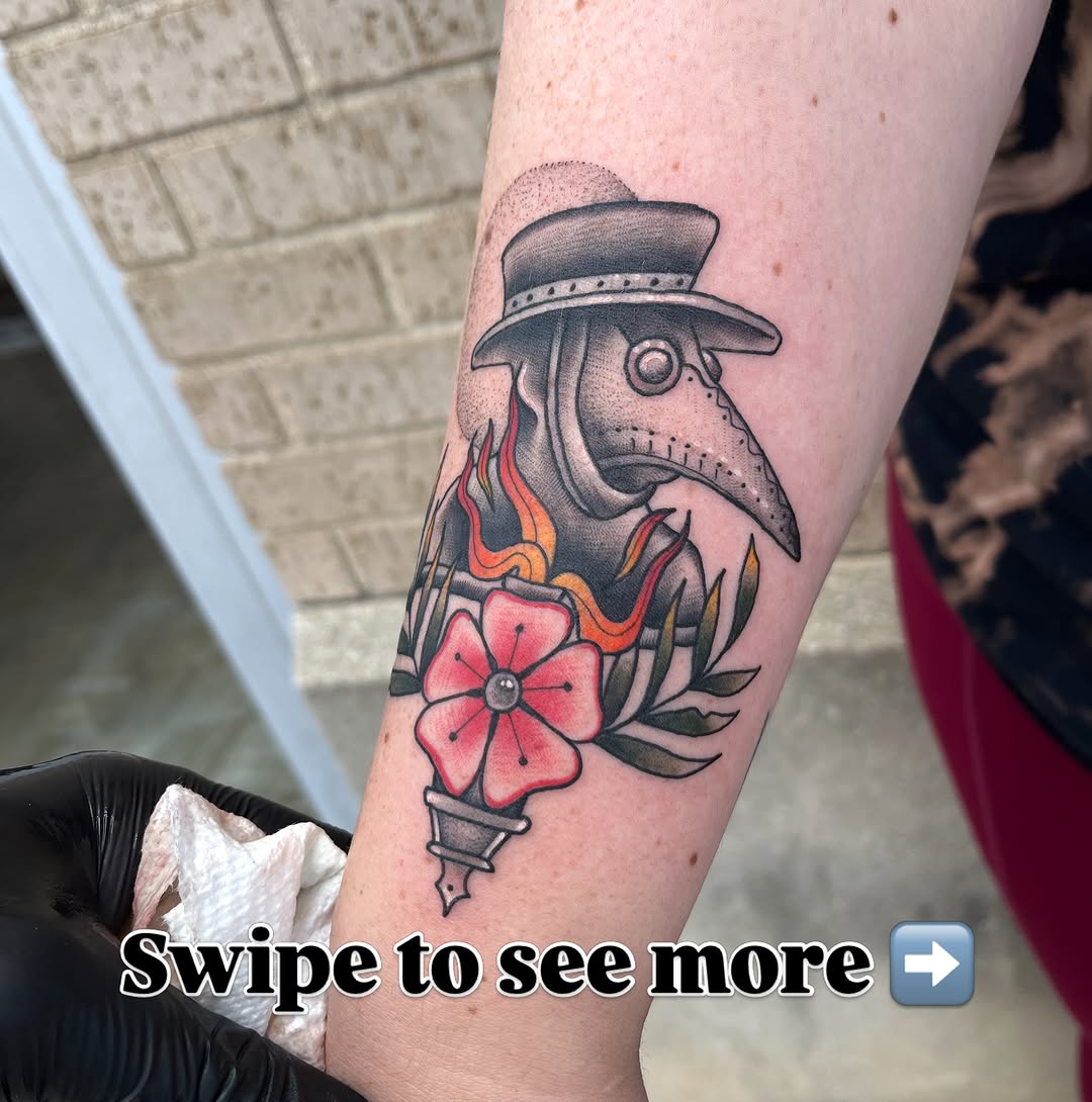Tattoo by @swampzillla — american_traditional, illustrative