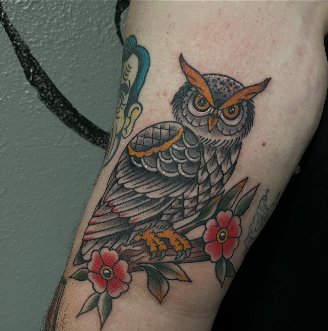 Tattoo by @swampzillla — american_traditional, illustrative