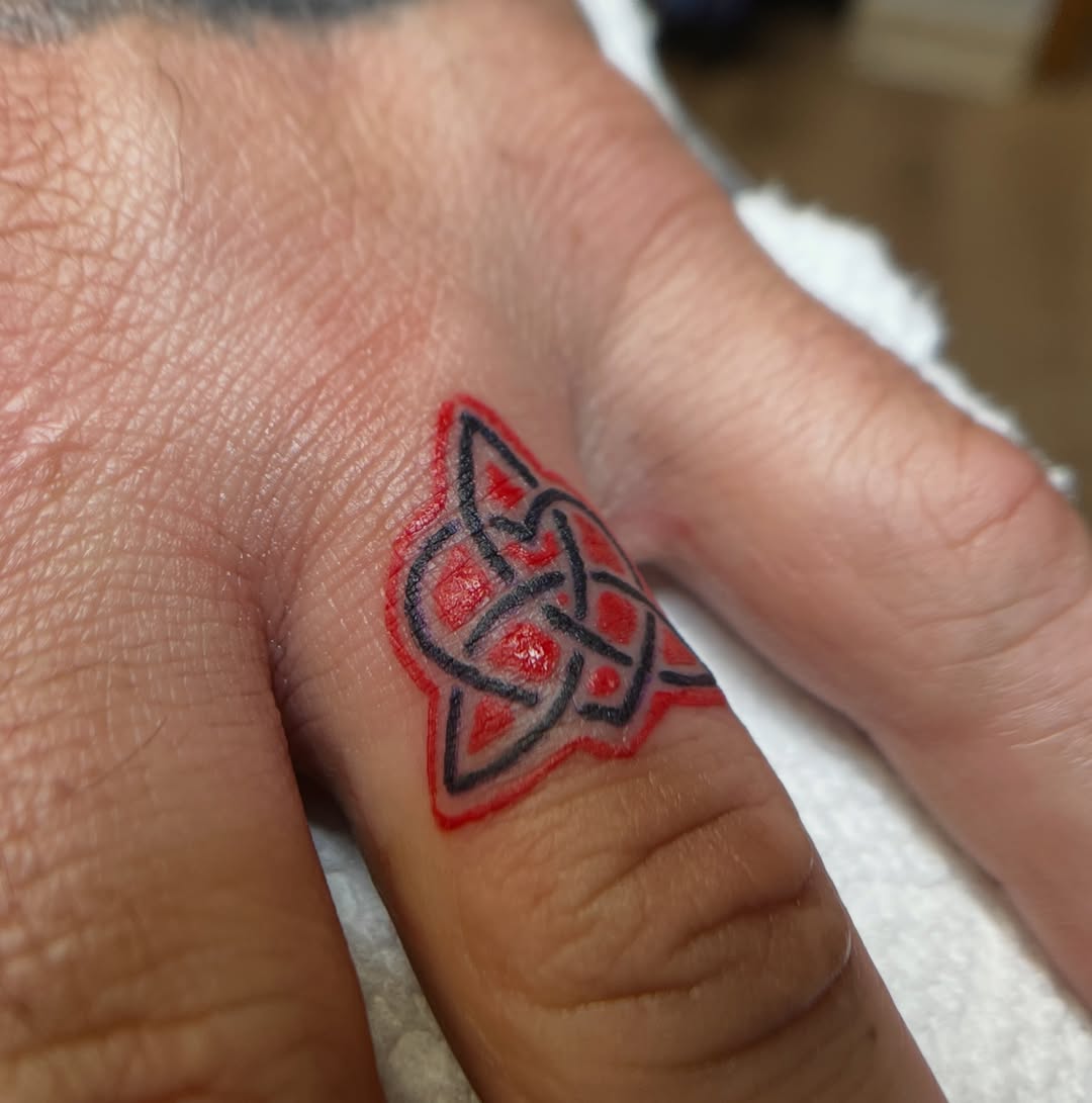Tattoo by @swampzillla — geometric, illustrative