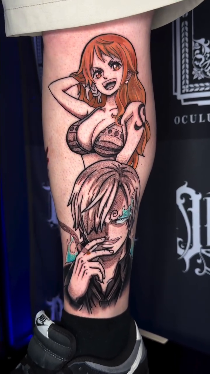 Tattoo by @goose_tattoos — anime
