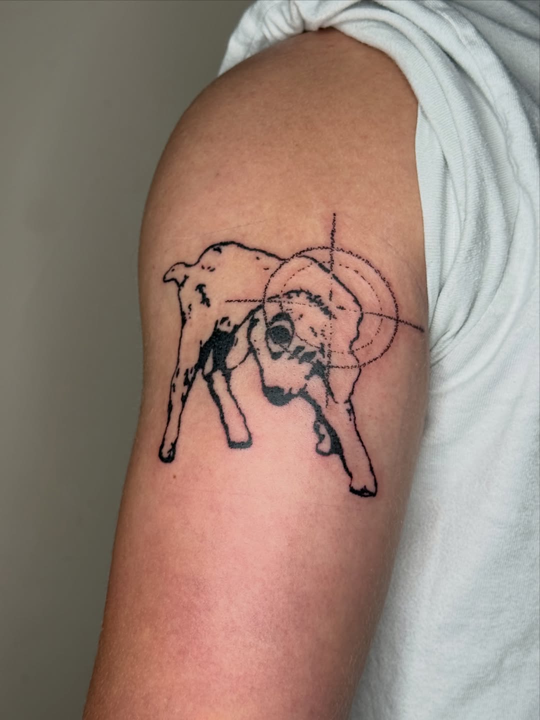 Tattoo by @seren.tatts — black_and_grey, sketch
