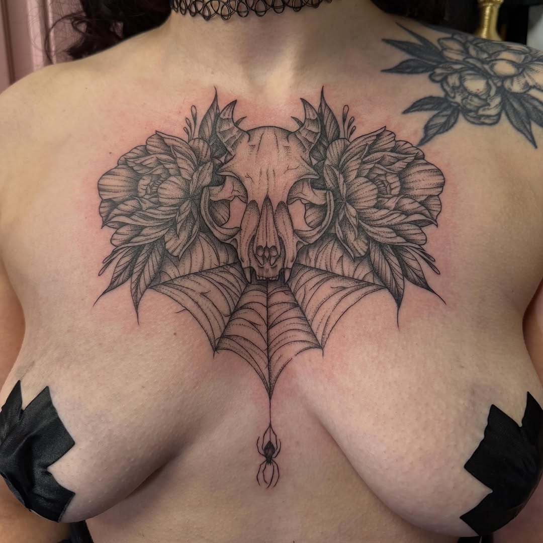 Tattoo by @jennyleetattoo โ blackwork, illustrative