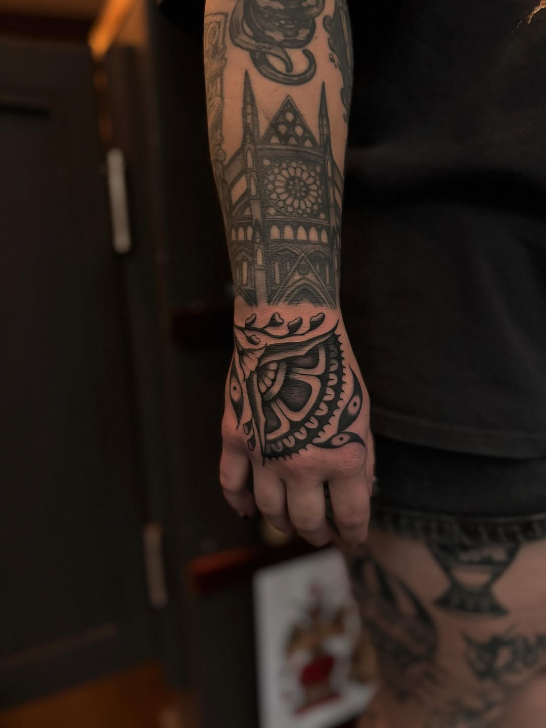 Tattoo by @j.r.smith____ — blackwork, illustrative