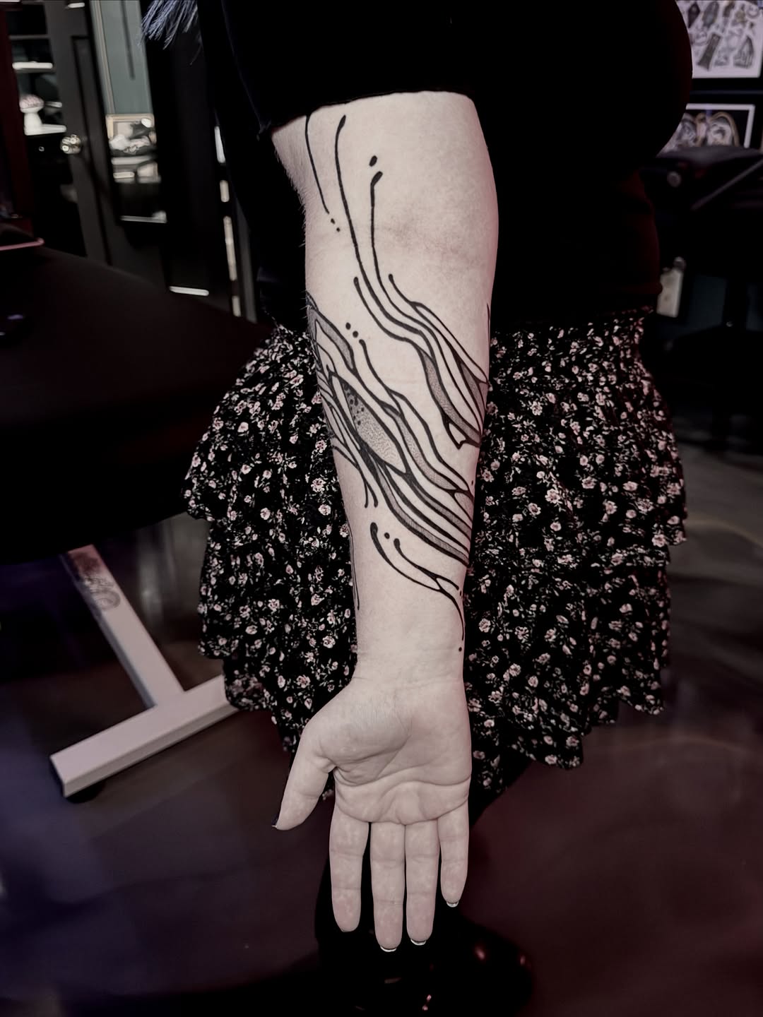 Tattoo by @connellytaittattoo โ blackwork, dotwork