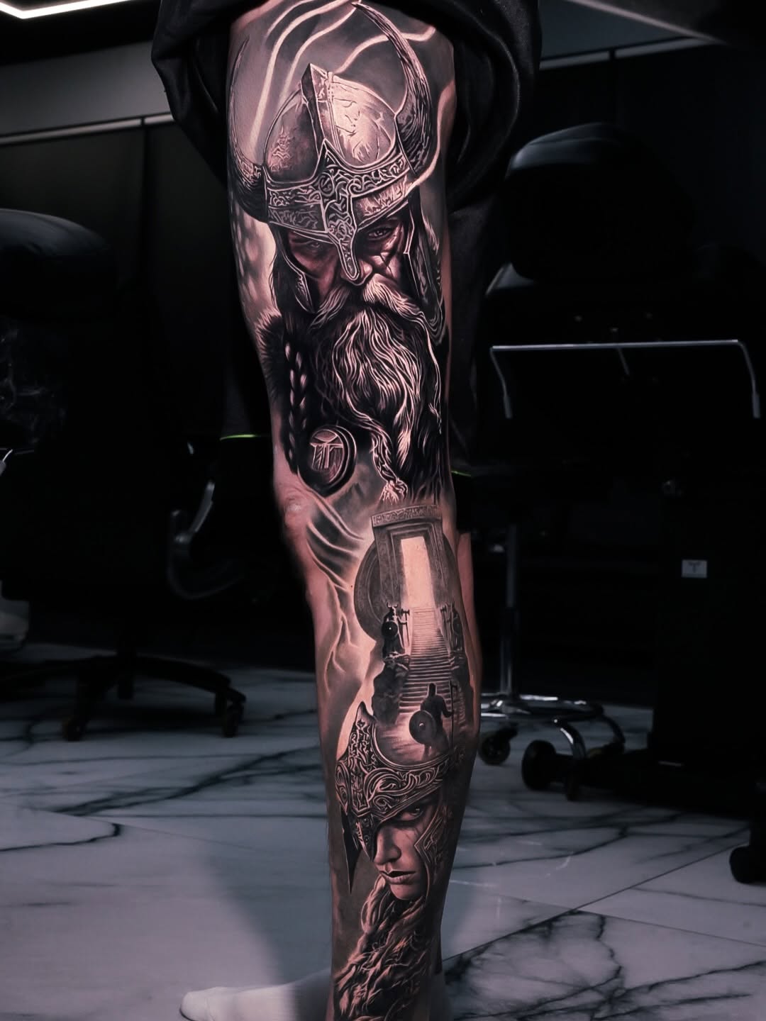 Tattoo by @lange_tattoo — realism, dark_realism