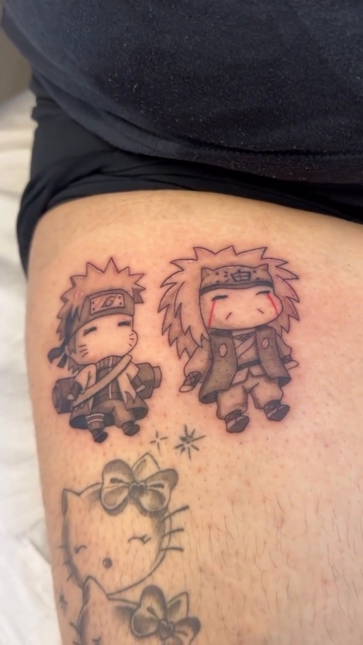 Tattoo by @nudylicioustattoos — anime, illustrative