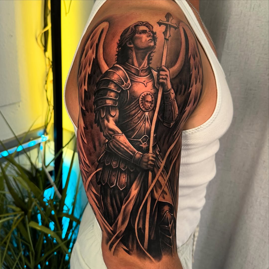 Tattoo by @isiahtats — realism, black_and_grey