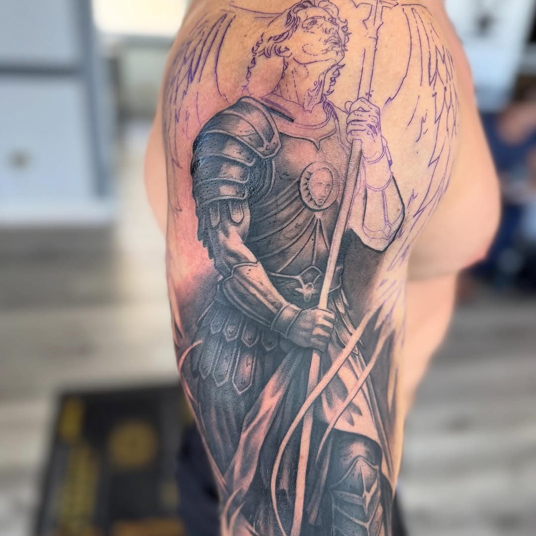 Tattoo by @isiahtats — realism, black_and_grey