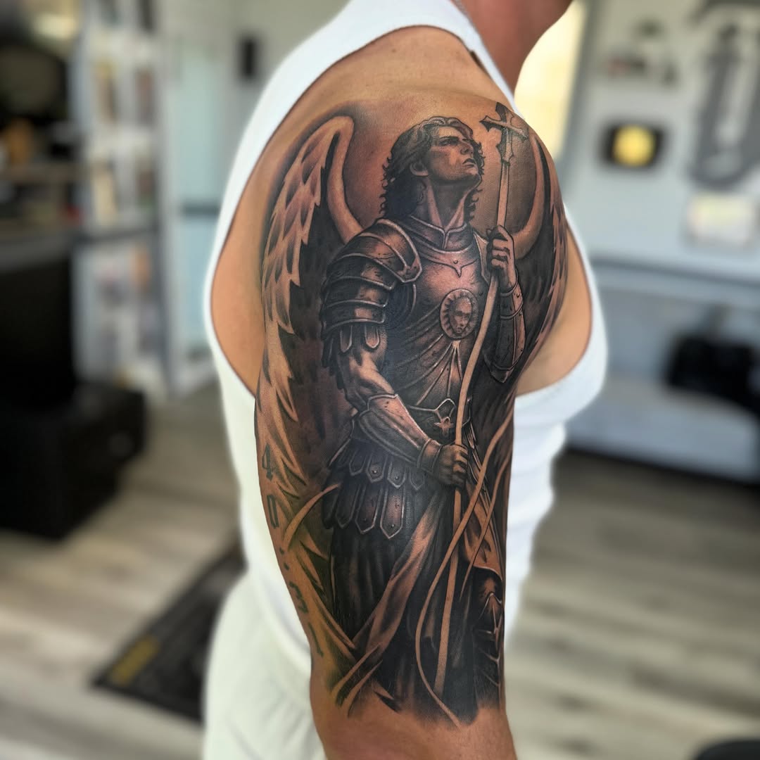 Tattoo by @isiahtats — realism, black_and_grey