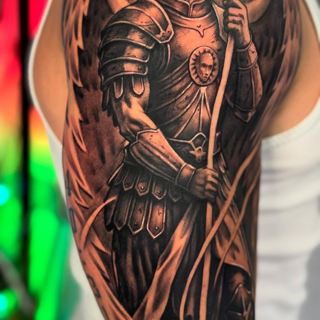 Tattoo by @isiahtats — realism, black_and_grey