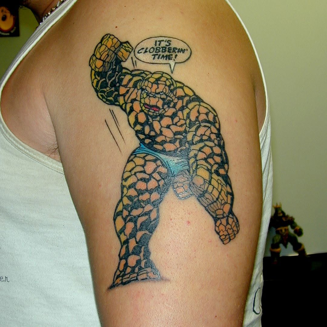 Tattoo by @davechercourt — new_school
