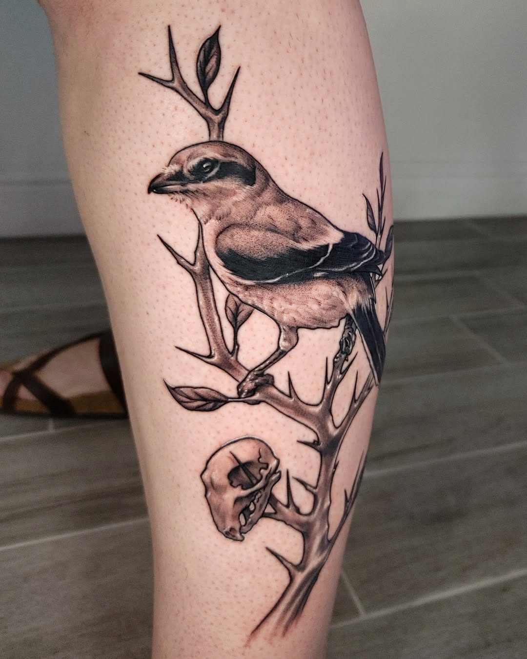 Tattoo by @erikespinozac — realism, black_and_grey