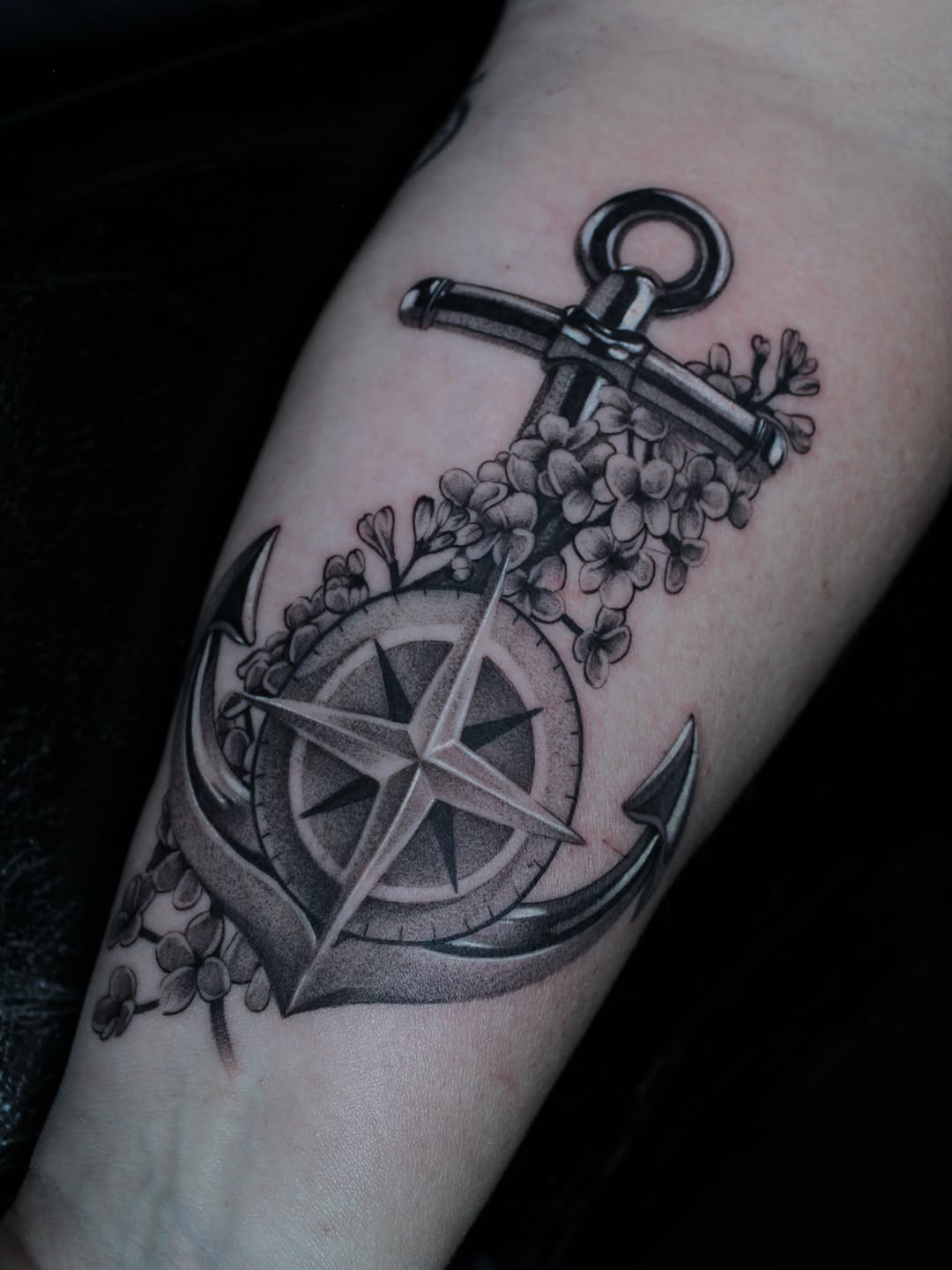 Tattoo by @withered_rose_tattoo โ black_and_grey