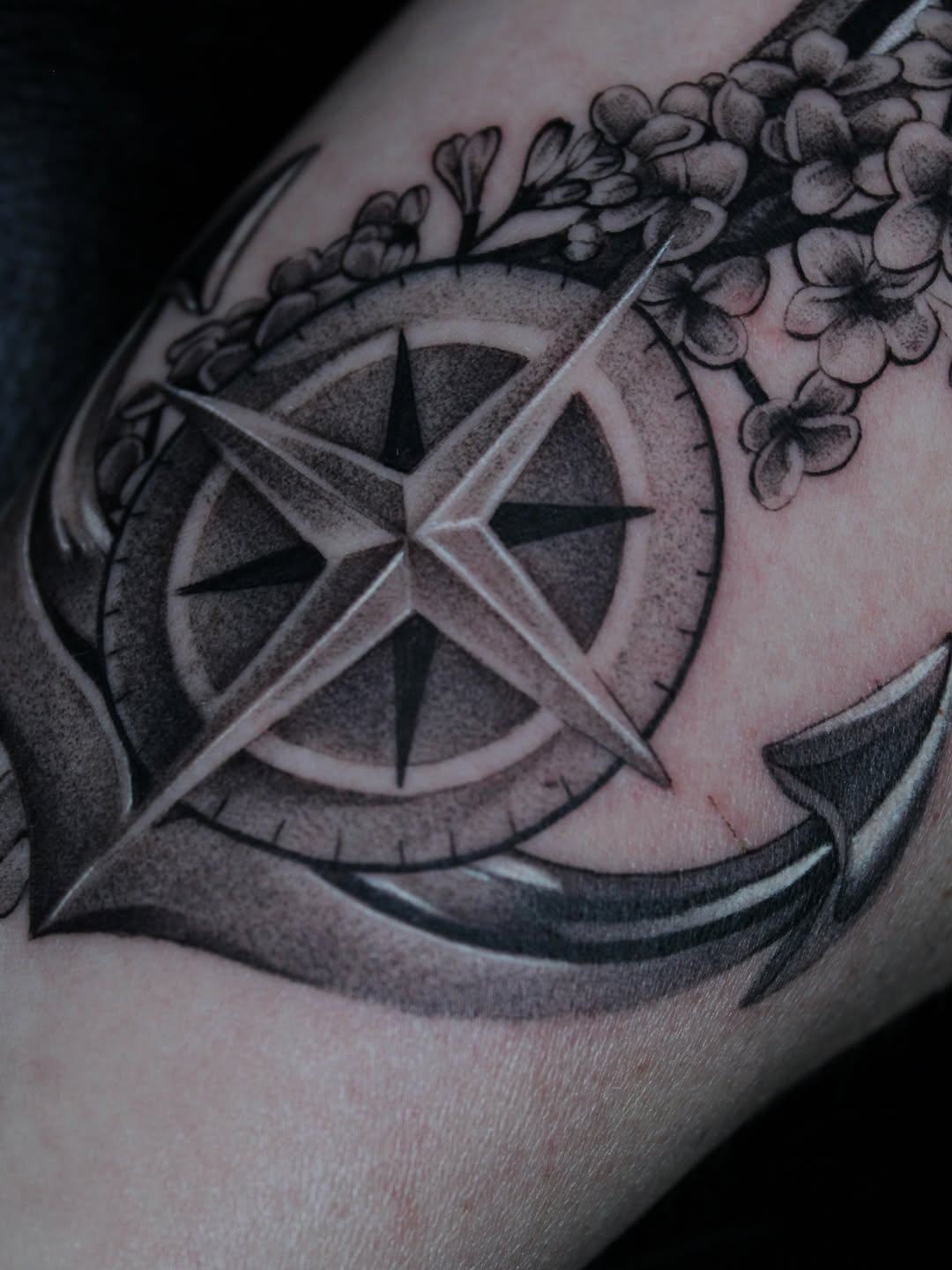 Tattoo by @withered_rose_tattoo โ black_and_grey