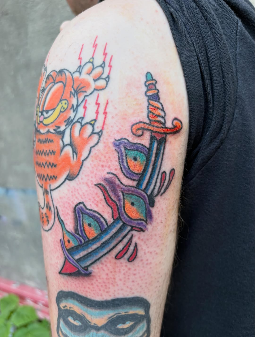 Tattoo by @skull.quest โ american_traditional, neo_traditional