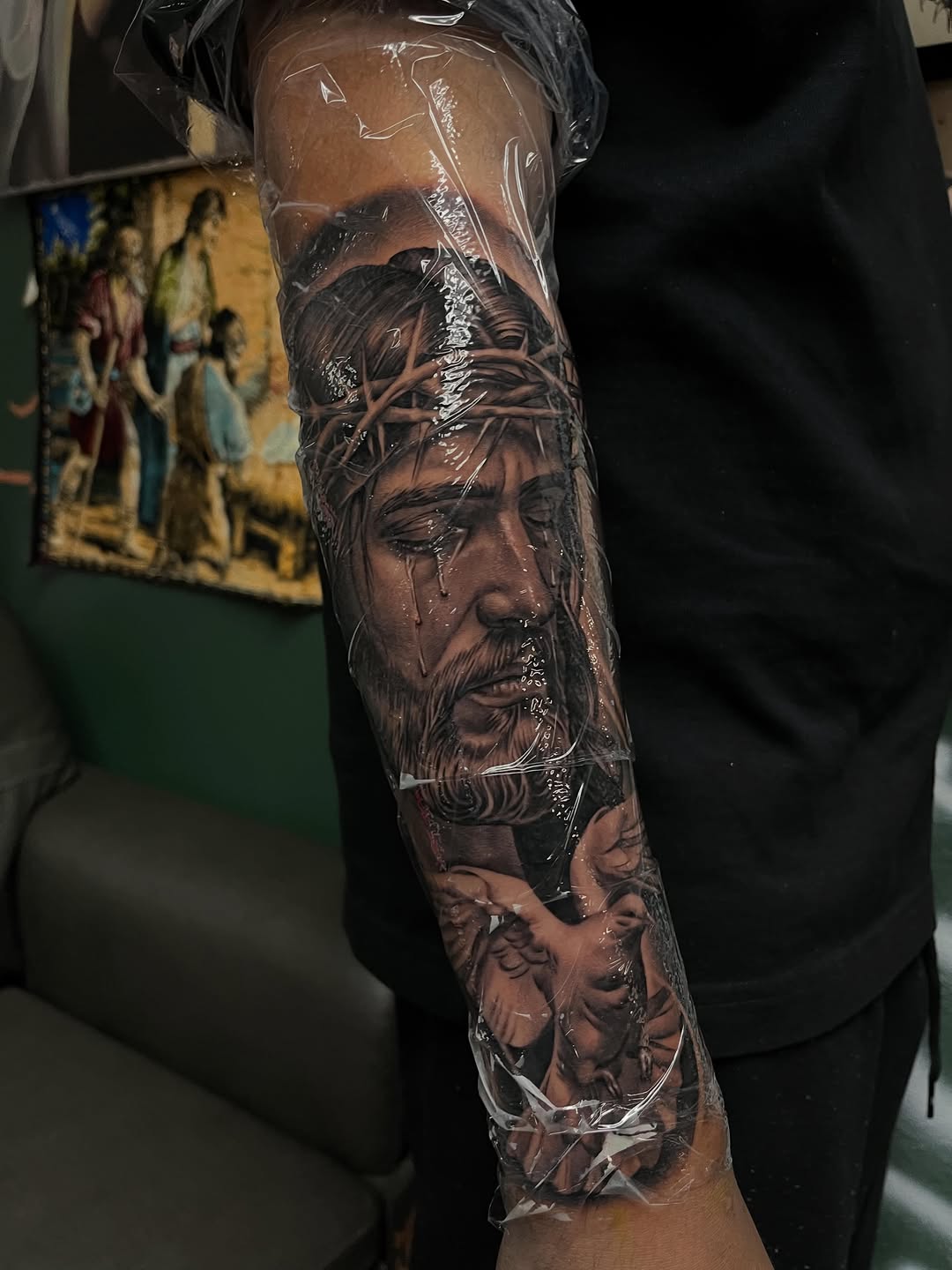 Tattoo by @_pinaink — realism, dark_realism