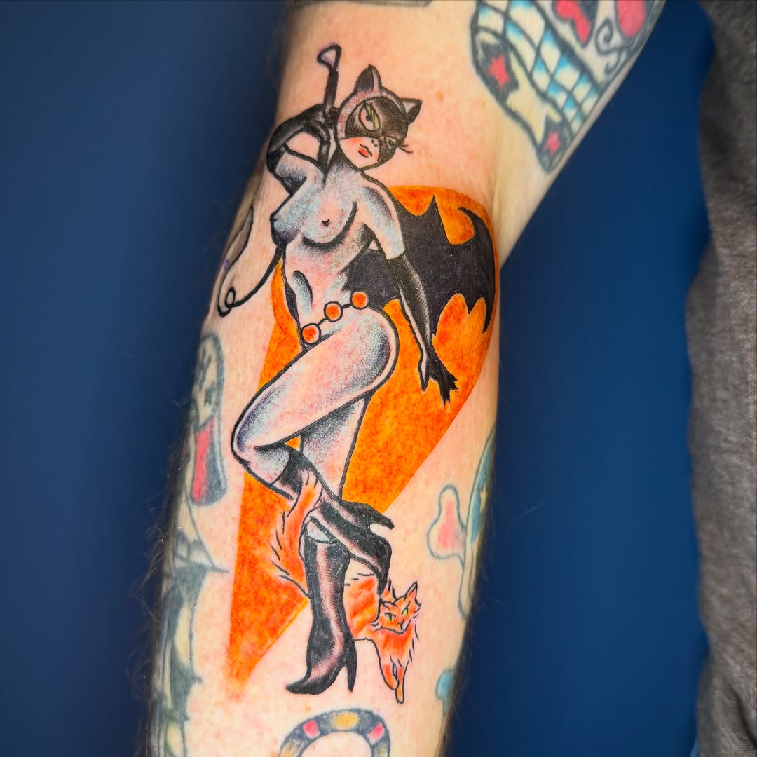Tattoo by @erh_mer_gerd โ american_traditional, illustrative