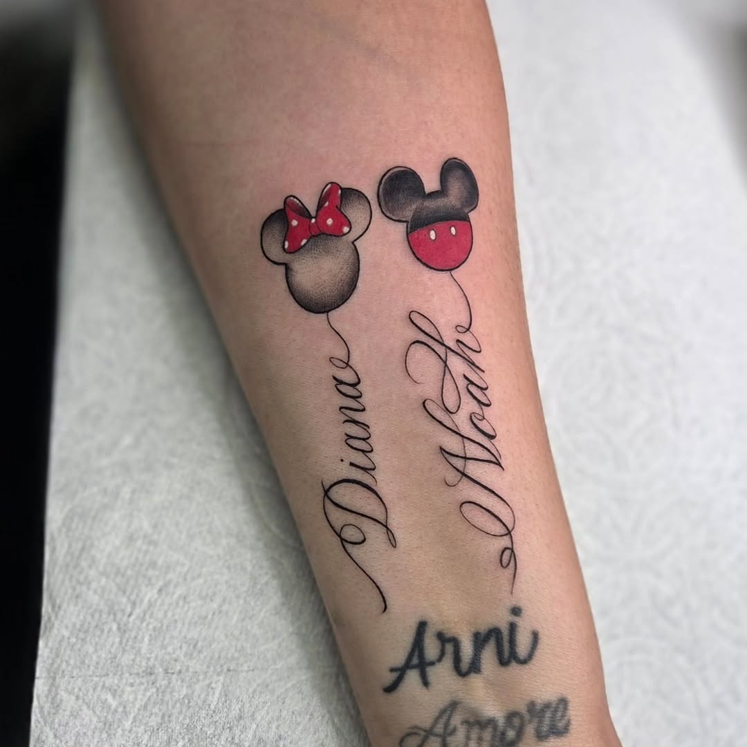Tattoo by @yvetteartist33 — lettering_script, illustrative