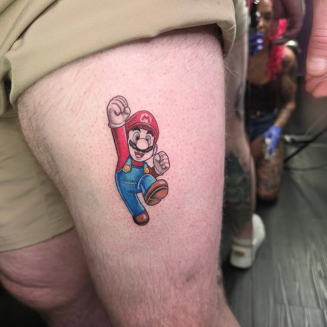 Tattoo by @yvetteartist33 — illustrative, new_school