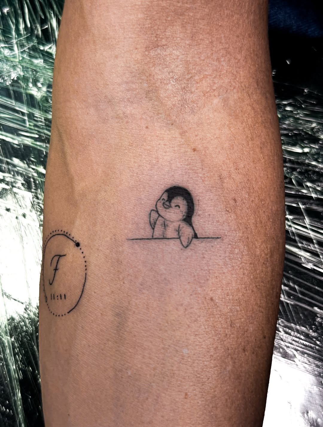 Tattoo by @tiagobrittotattoo โ fine_line